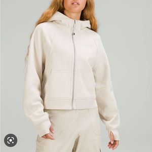 Lululemon scuba oversized full zip Natural Ivory - M/L